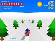 Sonic 3Ɗ SnowƄoarding