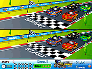 Racing ʗartoon Ɗifferences