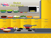 ʗooking Pizza Ɩtaliana